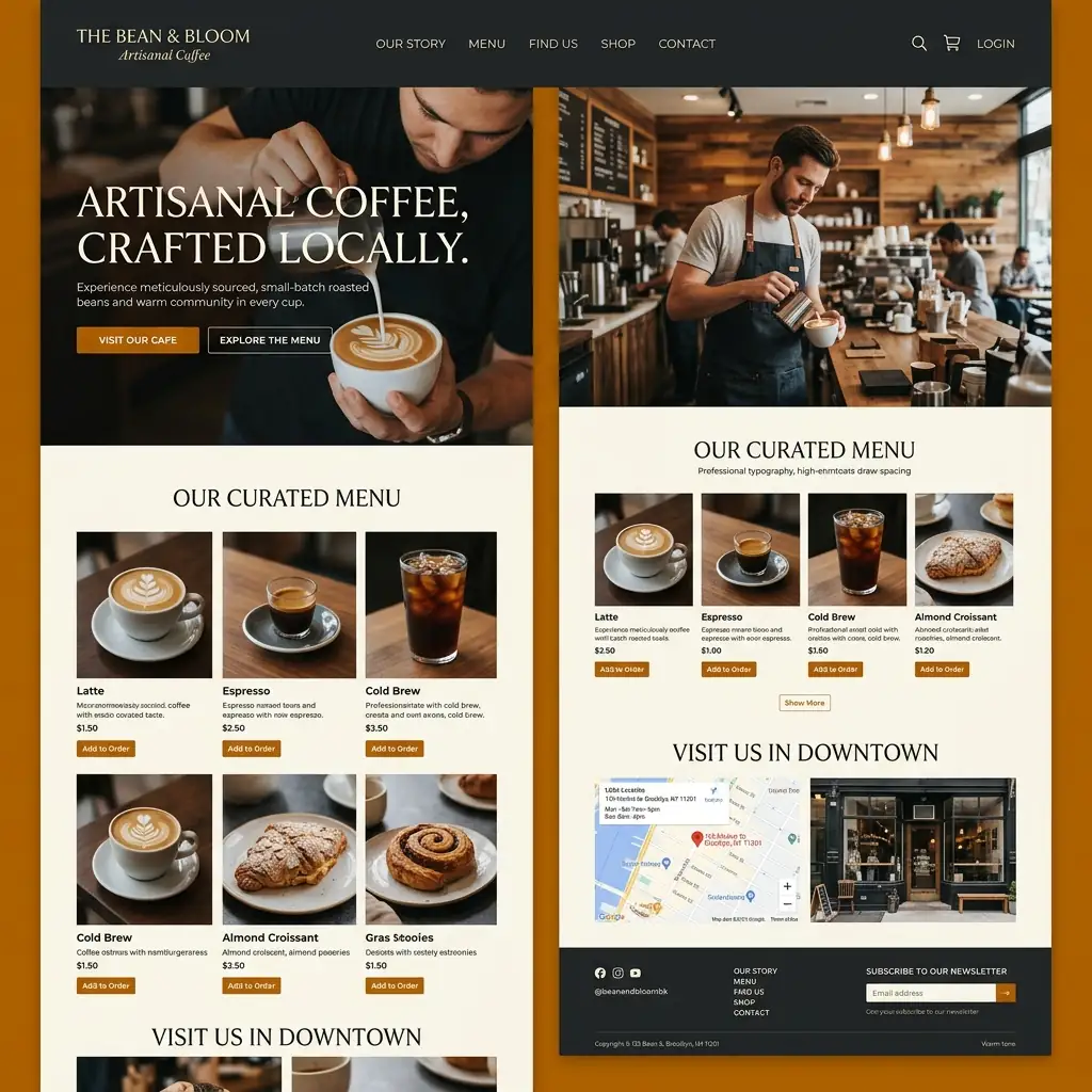 Local Cafe Site
